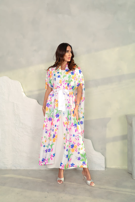 Abaya With Embroidery